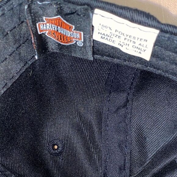 Harley Davidson Men's Laconia New Hampshire Curved Bill Baseball Cap - Picture 8 of 9